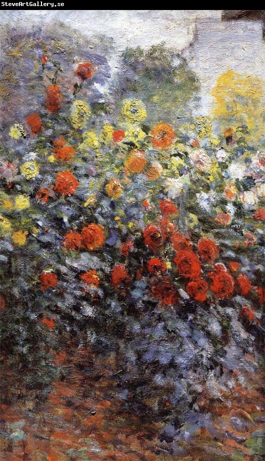 Claude Monet Detail from Monet-s Garden in Argenteuil